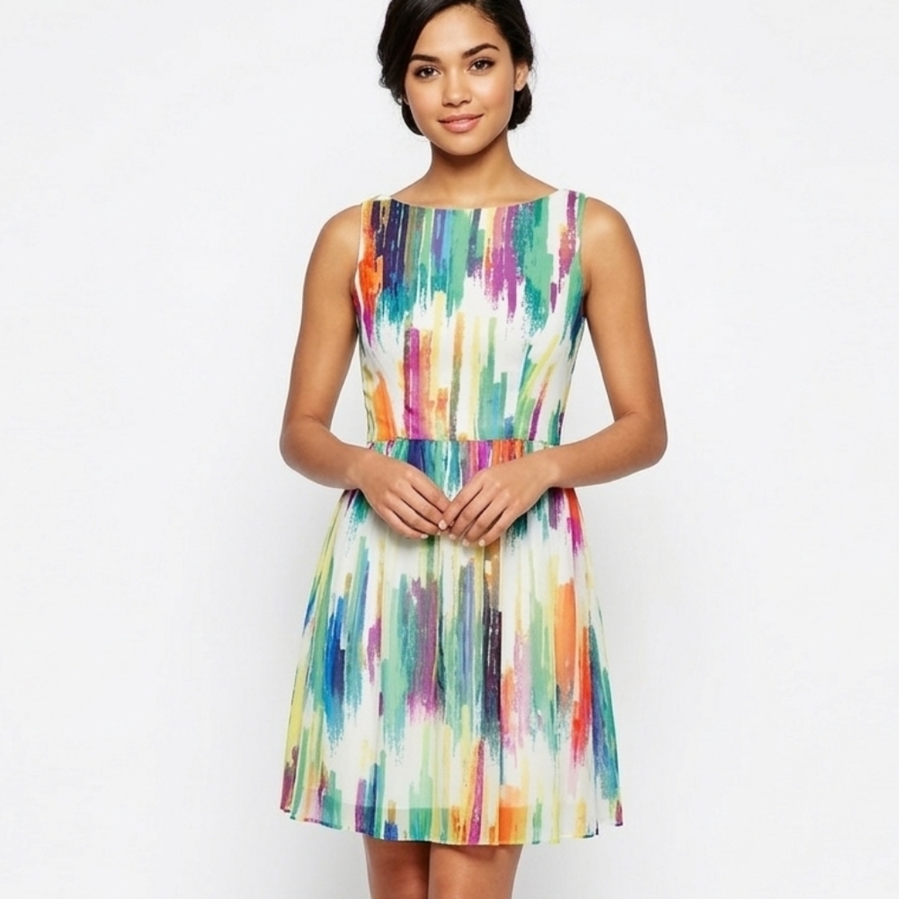 Happy Summer Dress EUC